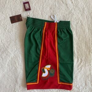 Men’s NBA Seattle Supersonics Shorts, Size XL, Swingman 95-96, NWT